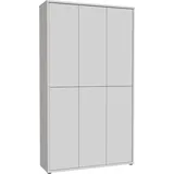 Forte Alice Springs Schuhschrank B/H/T 109,2x191,9x34,9 grau