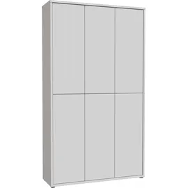 Forte Alice Springs Schuhschrank B/H/T 109,2x191,9x34,9 grau