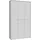Forte Alice Springs Schuhschrank B/H/T 109,2x191,9x34,9 grau