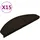 vidaXL Stufenmatte 65 x 21 cm Dunkelbraun