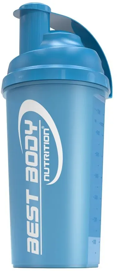 Preisvergleich Produktbild Eiweiß Shaker - blau - Design Best Body Nutrition - Stück