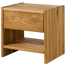 Massivmoebel24 Nachtschrank TomMe 40 x 33 x 40 cm Beige