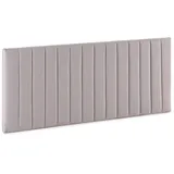 VS Venta-stock KOPFTEIL Eris 160x60 cm Hellgrau