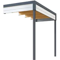 Weka für Gartenhaus Batu 3 hellgrau 150 x 300