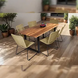 Sam ISRA Gartenstuhl 58 x 58 x 88 cm taupe 2 St.