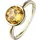 Jobo Goldring JOBO "Ring Citrinring" Gr. 52, orange, Fingerringe, Damen, 52, Gelbgold 585, Goldring, 585 Gold mit Citrin