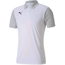 Puma teamGOAL 23 Sideline Polo Poloshirt, weiss, M