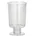 Starpak Stiel-Gläser für Schnaps PS 4 cl Ø 3 8 cm 6 3 cm glasklar einteilig