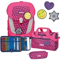 SCOUT Sunny II Neon Safety 4-tlg. pink glow
