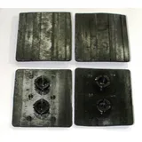 4x KITY PV 6000  Gleitplatten Führungsplatten Holzspalter UNTEN - bis Bj 2009