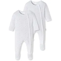 Schiesser Unisex Strampler Original Classics 2er Pack