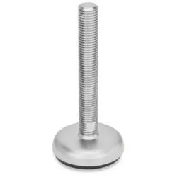 31-100-M20-200-B1-T Edelstahl-Stellfüße, mit Gummiauflage