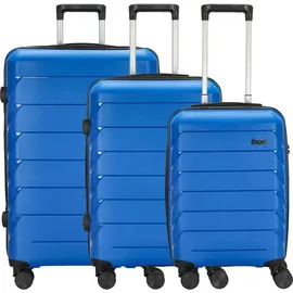 d & n Travel Line 4100 Koffer-Set 3-tlg. blau