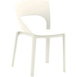 Mobili Rebecca Rebecca Gartenstuhl 54 x 82,5 x 60 cm weiß 2 St.