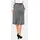 GOLDNER Bleistiftrock Damen Meliert Silber 19