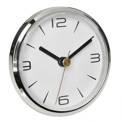 TFA Dostmann 60.3543.02, Wand/Tisch, Analoge Uhr, Rund, Weiß, Kunststoff, Erwach