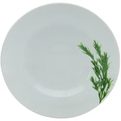 Pastateller KRÄUTER ROSMARIN - weiß