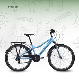 S'cool troX 26 Zoll RH 38 cm blau
