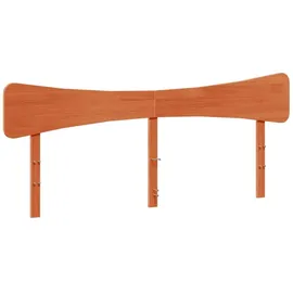 vidaXL Massivholzbett 180 x 200 cm Braun