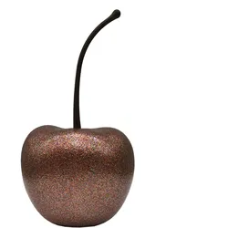 Deko-Kirsche in Bronze aus robustem Fiberglas, Größe XS - E2214-S1-GLMB