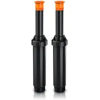 Brandson Versenkregner 10 cm schwarz