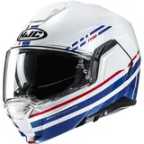 HJC Helmets i100 Sysma Weiss/Blau/Rot XL