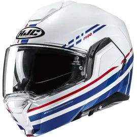 HJC Helmets i100 Sysma Weiss/Blau/Rot XL