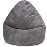 Sitting Point Sitzsack Shara XXL Anthrazit