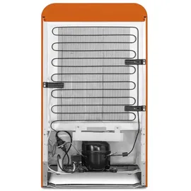 Smeg FAB10LOR5 Retro-Kühlschrank (122 l, 970 mm hoch,  Orange)