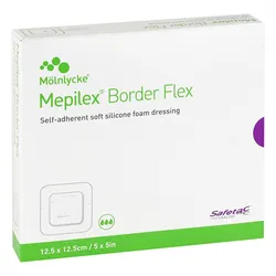 Mepilex Border Flex Schaumverb.haftend 12,5x12,5cm