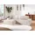 vente-unique Ecksofa mit Schlaffunktion - Ecke links - Strukturstoff - Beige - AMELIA