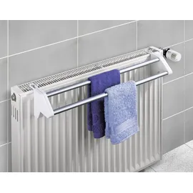 Wenko Modell Twin 1 m silberfarben/weiß