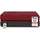 Komfortec Handtuchset 80 x 200 cm schwarz/rot 2 St.