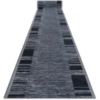 RugsX Läufer, Antirutsch Adagio grau Grey 120x250 cm,