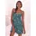 LASCANA Negligé Floral Blau 44/46
