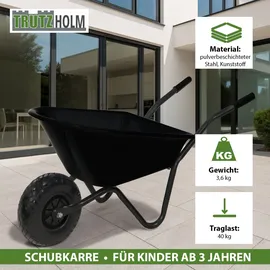 Trutzholm Kinderschubkarre uni 40 kg
