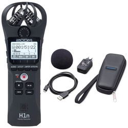 Zoom Audio Zoom H1n Audio-Recorder mit Zubehör Set Digitales Aufnahmegerät