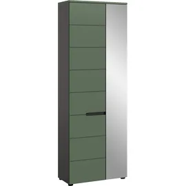Home Affaire REHAT Dielenschrank 65x37x190 grau
