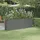 vidaXL Hochbeet Pulverbeschichteter Stahl 224 x 40 x 68 cm Grau