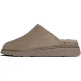 Fitflop GEN-FF Herren-Hausschuhe, Lammfellfutter, Wildleder, Taupe, Größe 47, taupe, 47 EU