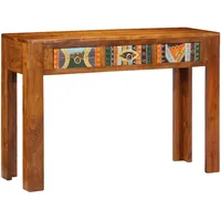 VidaXL Konsolentisch 110x35x75 cm Massivholz Akazie