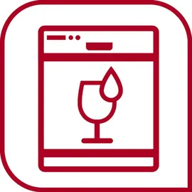 Emsa Frischhaltedose rechteckig rot 26,5 x 19,5 cm 2 l