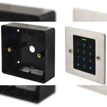 Sygonix SY-6121664 Code-Tastatur mit RFID Unterputz, Aufputz 12 V/DC, 18 V/DC IP66 mit beleuchteter Tastatur, mit Touchscreen