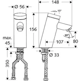 Schell Puris SC-M Selbstschluss-Standventil (021250699)
