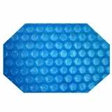 Evolution Solarplane für Achteckbecken 400 μm light-blue 500 x 300 cm