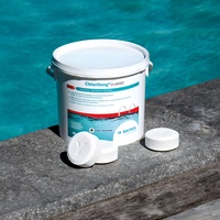 BAYROL Chlorilong CLASSIC - Pool Desinfektion - Chlortabletten 250g, sehr hoher Aktivchlor Gehalt, langsam löslich - 5 kg