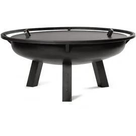 Cook King Feuerschale PORTO Ø 70 cm Schwarz