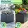ethick Quadratischer Blumentopf 38 x 38 x 31 cm Anthrazit