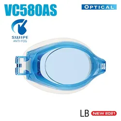 Tusa View - Swipe Lens für optische Schwimmbrille - Farbe: Blau, St...