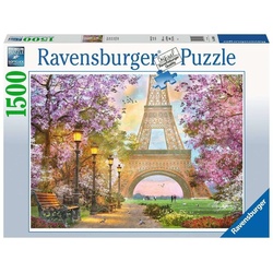 Ravensburger Puzzle 16000 Verliebt in Paris 1500 Teile Puzzle, 1500 Puzzleteile bunt